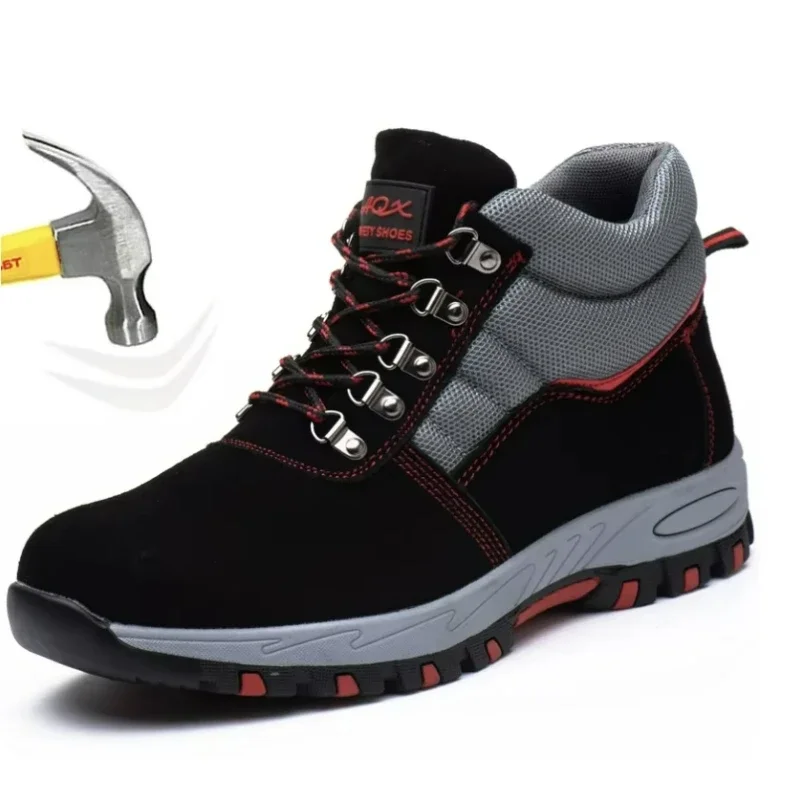 Men Shoes Type - Botas de segurança masculinas de alta