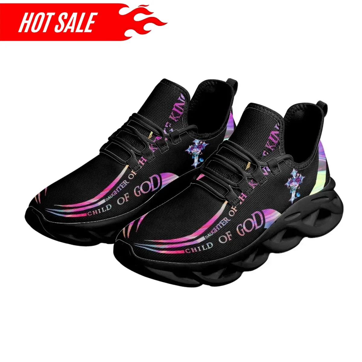 Men'S Training Shoes - Tênis Feminino Esportivo Respirável com Estampa