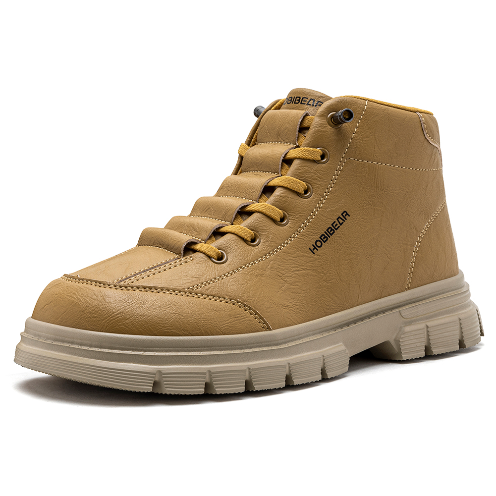 Men Shoes Type - HOBIBEAR Botas masculinas com ponta larga