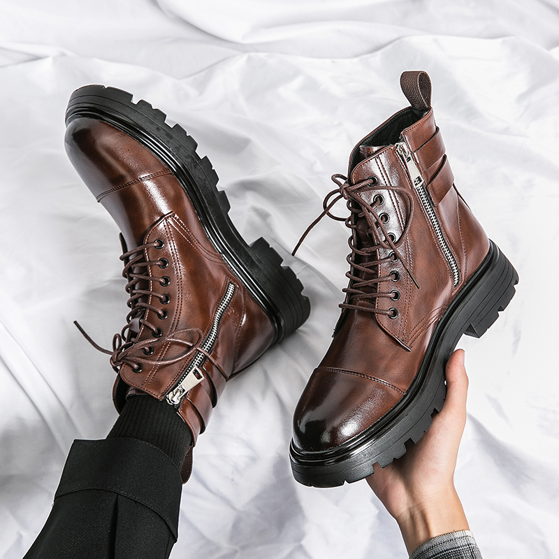 Men Shoes Oxford - Botas Masculinas Naked da Marca, Sapatos