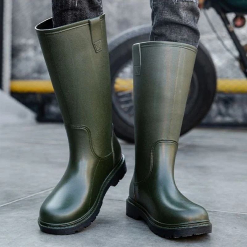 Men'S Shoes Water Resistant - Botas de chuva para homens, sapatos