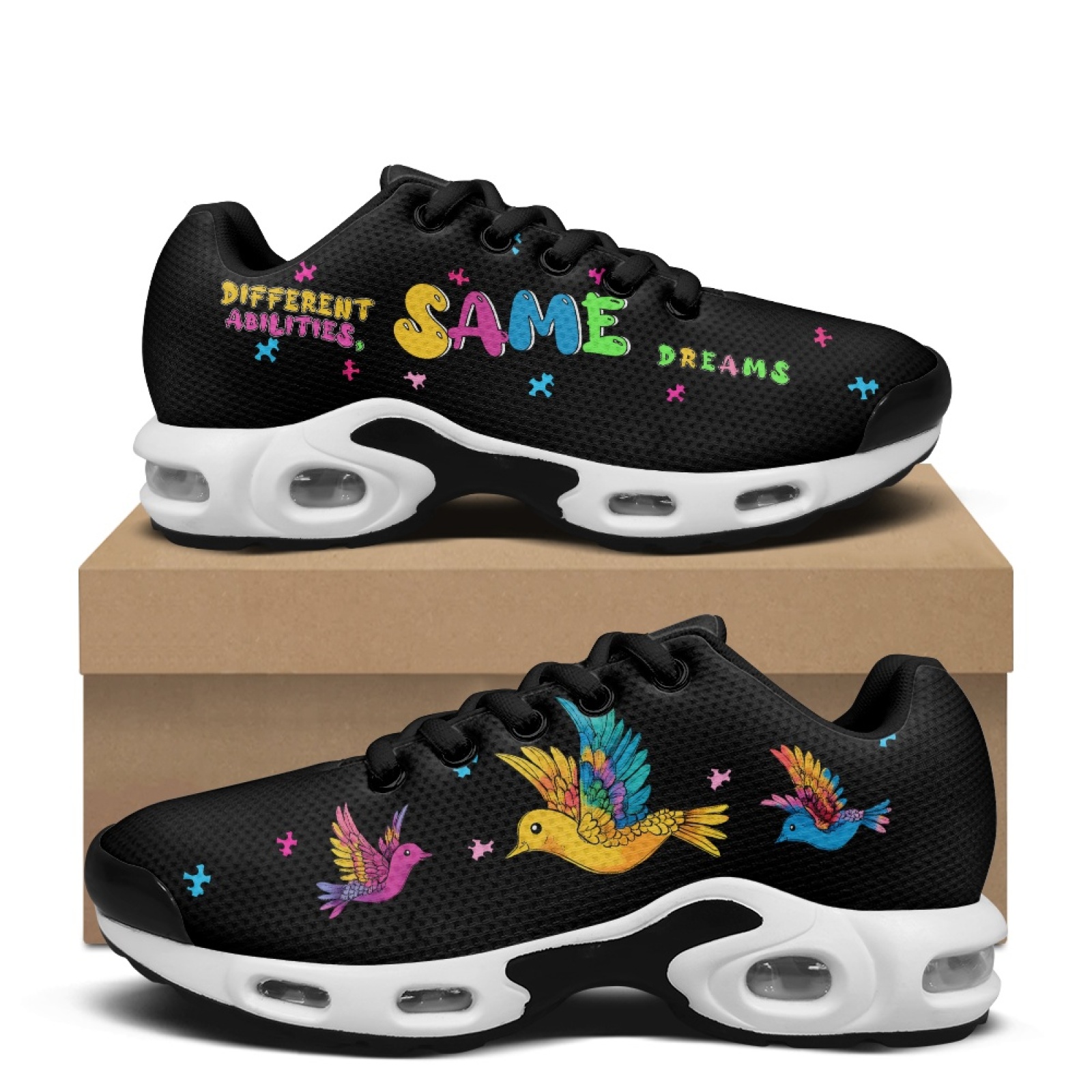 Men Shoes Quotes - PENSTROLL Tênis esportivos respiráveis, leves e