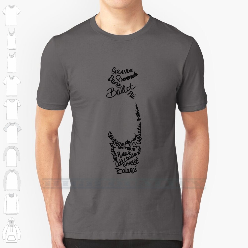 Men Shoes Quotes - Camisa de balé de Pointe Shoe