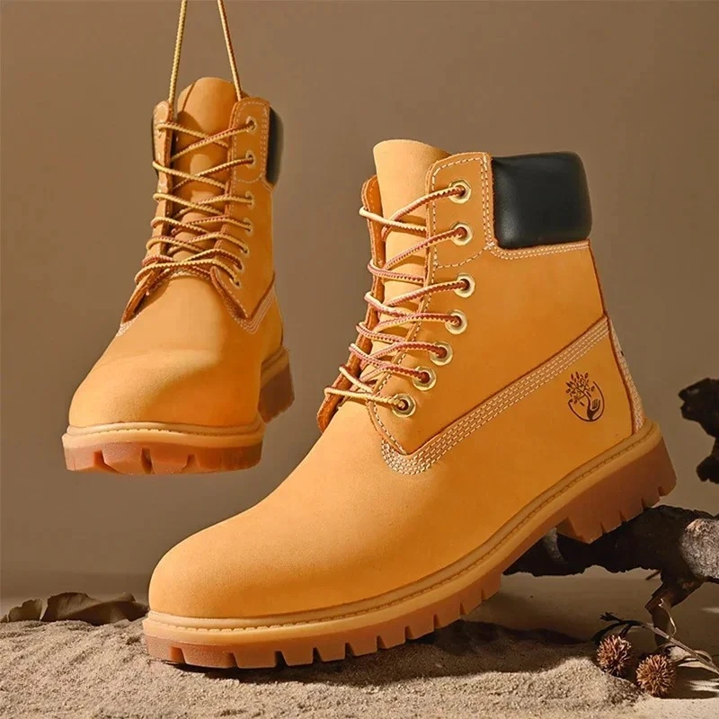 Men Shoes Type - Botas masculinas de cano alto de