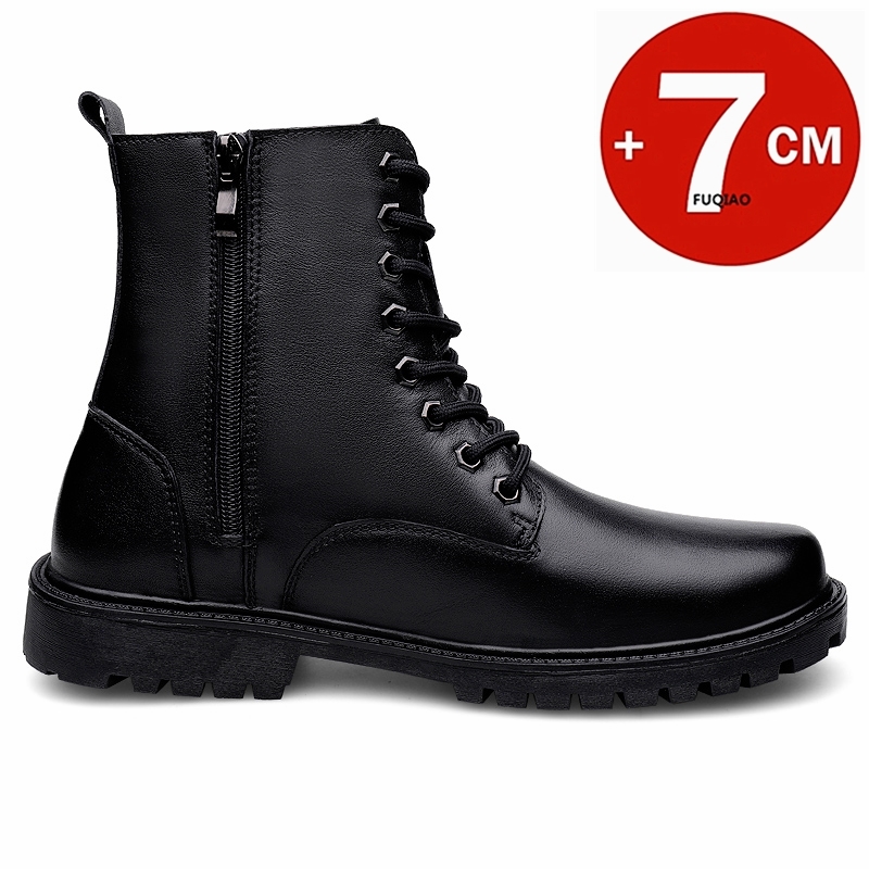 Botas de elevador de couro gen - Men Shoes Formal avaliação e preço