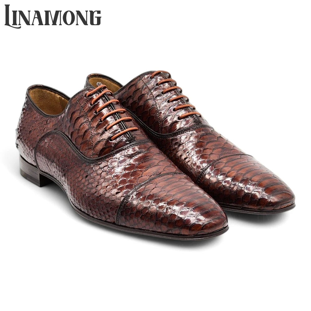 Sapatos Oxford de Couro Sintét - Men'S Shoes Limited Edition avaliação e preço