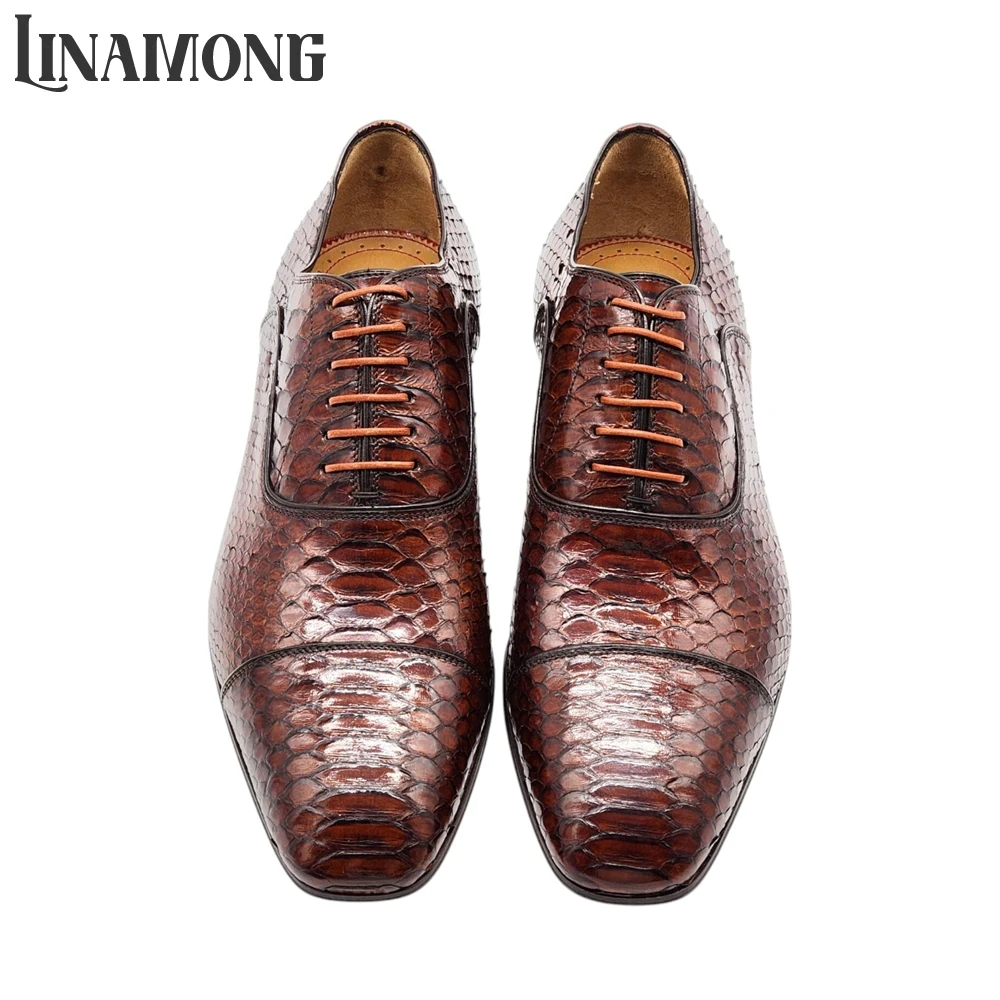 Sapatos Oxford de Couro Sintét - Men'S Shoes Limited Edition avaliação e preço