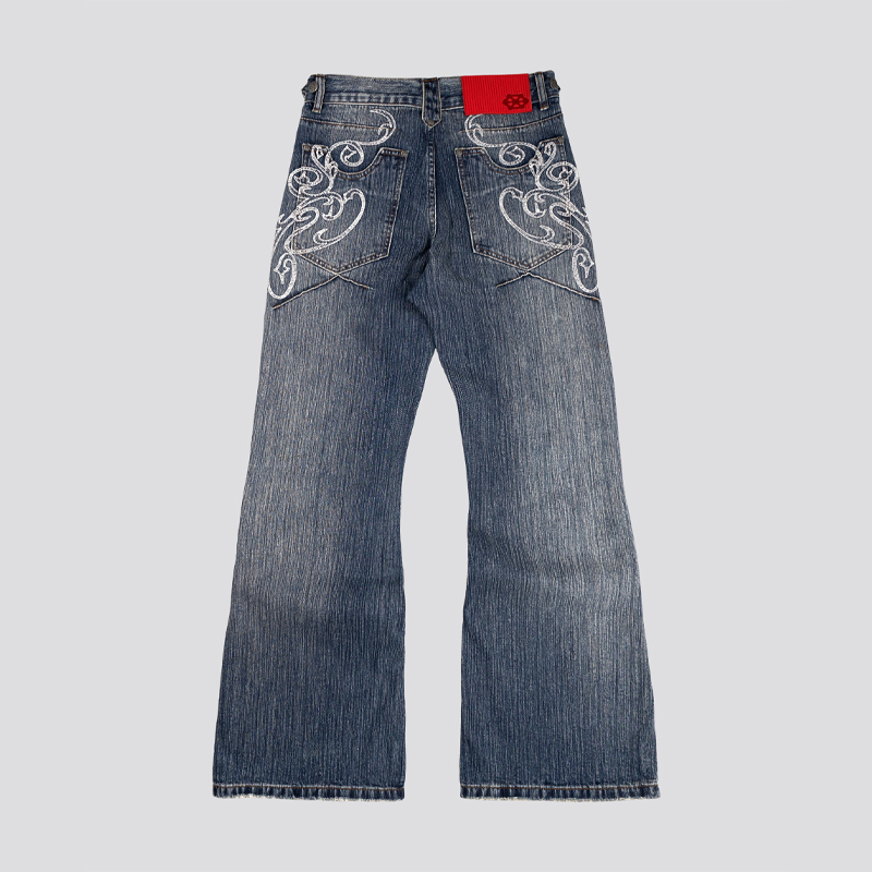 Calça Jeans Bootcut Azul Y2K V - Men Shoes Jeans avaliação e preço
