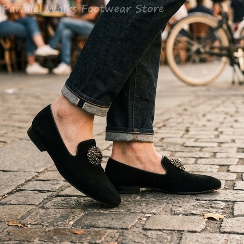 Mocassins Masculinos de Camurç - Men Shoes Formal avaliação e preço