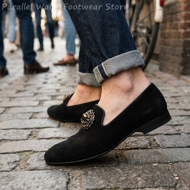Mocassins Masculinos de Camurç - Men Shoes Formal avaliação e preço