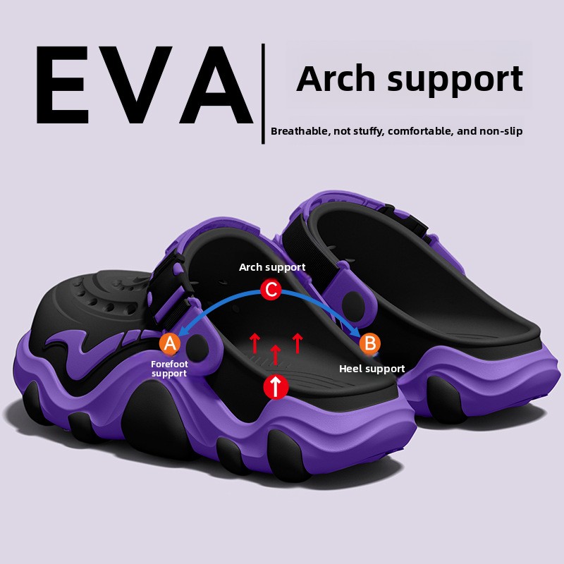 Sandálias de praia respiráveis - Men'S Shoes With Support avaliação e preço