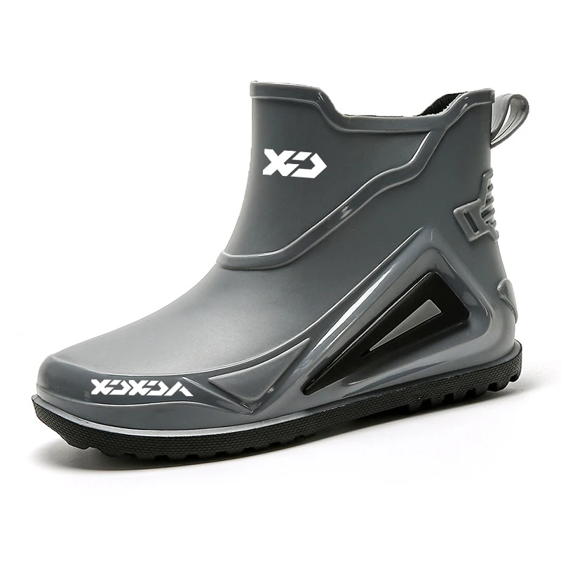 Novas Botas de Chuva Masculina - Men'S Shoes Water Resistant avaliação e preço