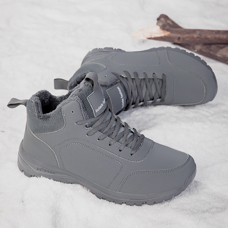Botas masculinas de inverno bo - Men'S Shoes With Support avaliação e preço