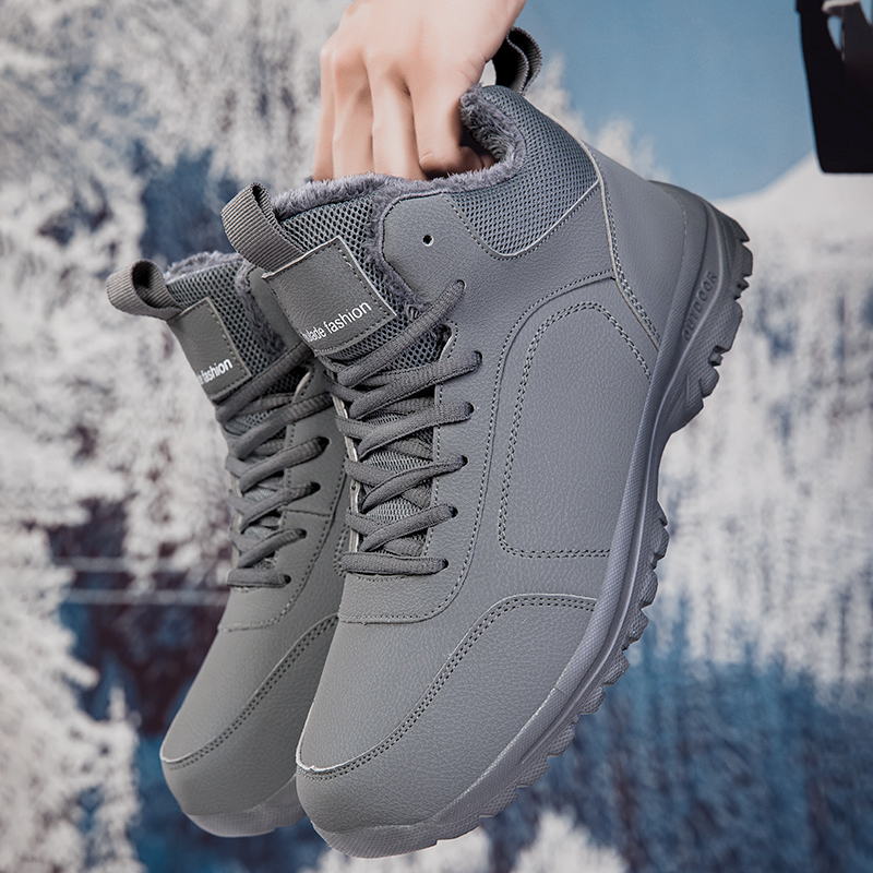 Botas masculinas de inverno bo - Men'S Shoes With Support avaliação e preço