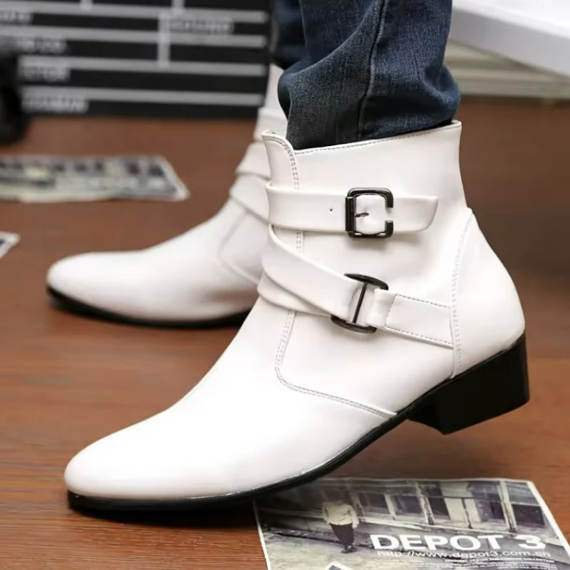 Novas botas masculinas de cour - Men Shoes Formal avaliação e preço
