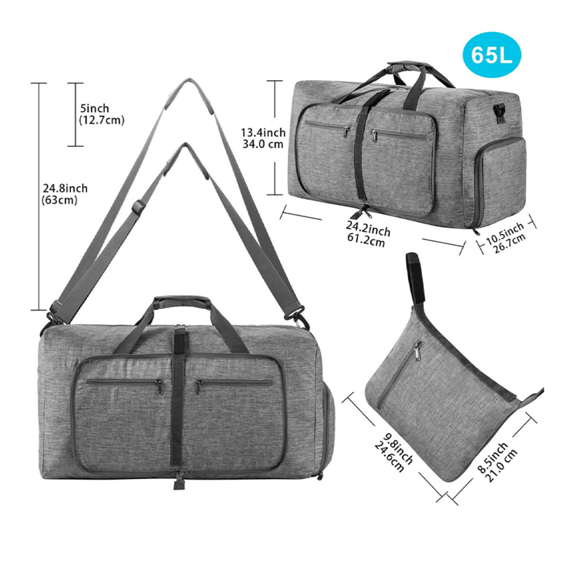 Bolsa de Viagem Fmeida 65L com - Men'S Shoes Water Resistant avaliação e preço