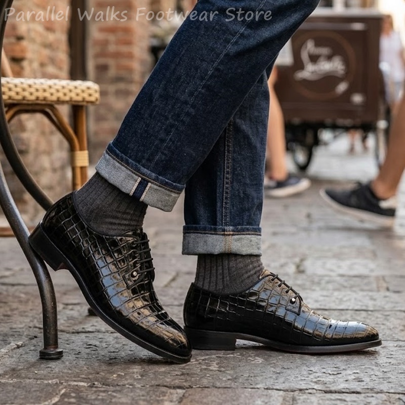 Sapatos Oxford de Couro Envern - Men Shoes Formal avaliação e preço