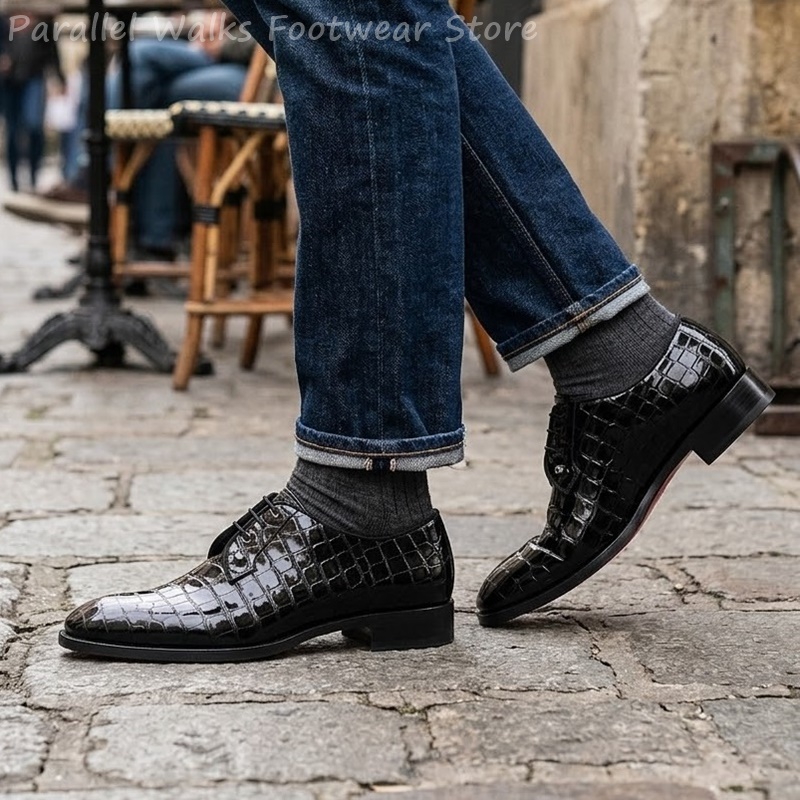 Sapatos Oxford de Couro Envern - Men Shoes Formal avaliação e preço
