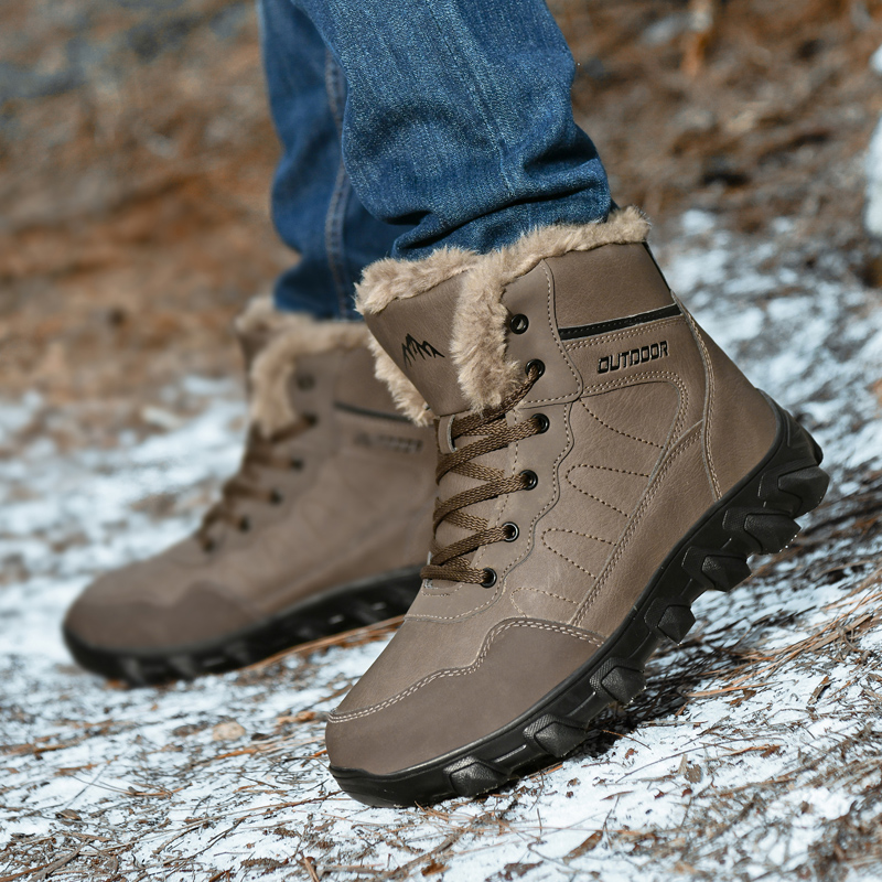 Botas de inverno masculinas qu - Men'S Shoes With Support avaliação e preço