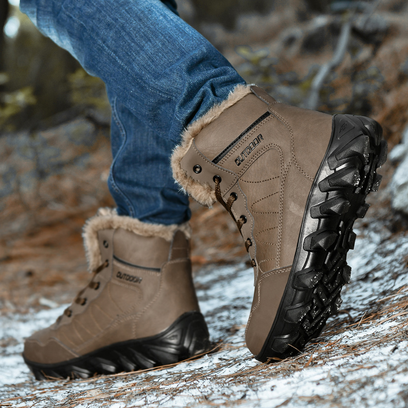 Botas de inverno masculinas qu - Men'S Shoes With Support avaliação e preço