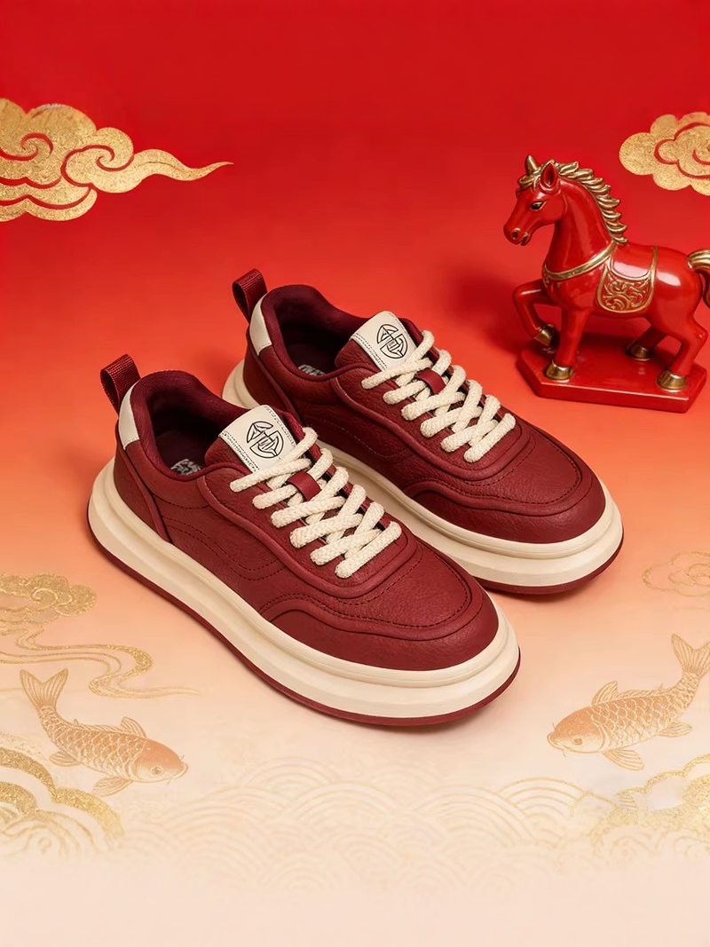 Tênis Esportivo Casual Vermelh - Men'S Shoes Limited Edition avaliação e preço