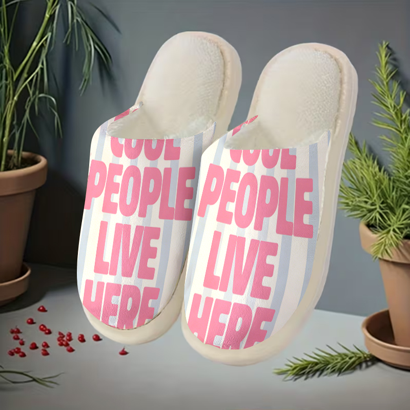 Chinelos de Pelúcia Luxuosos C - Men Shoes Quotes avaliação e preço