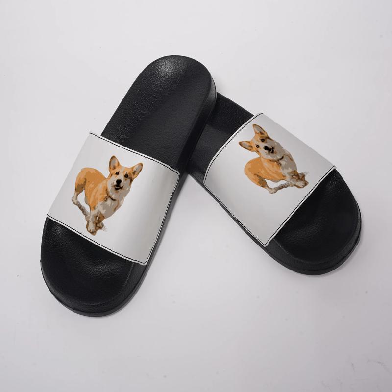 Chinelos femininos e masculino - Men Shoes Illustration avaliação e preço