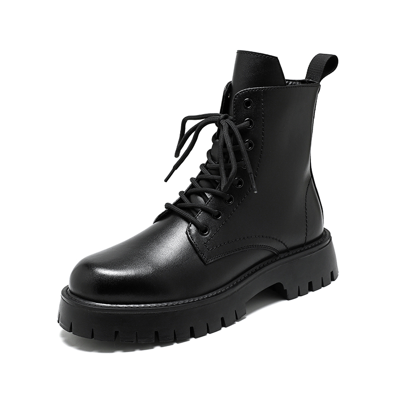 Botas de Couro Genuíno de Luxo - Men Shoes Type avaliação e preço