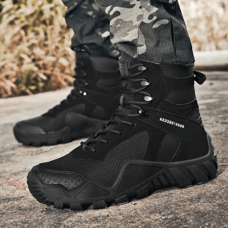 Botas masculinas rendas até à  - Men'S Training Shoes avaliação e preço