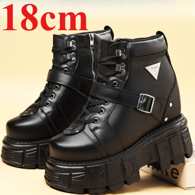 Botas de Couro Genuíno para Mo - Men Shoes Type avaliação e preço
