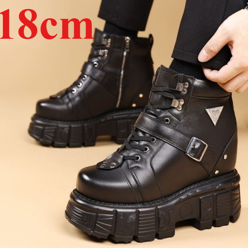 Botas de Couro Genuíno para Mo - Men Shoes Type avaliação e preço
