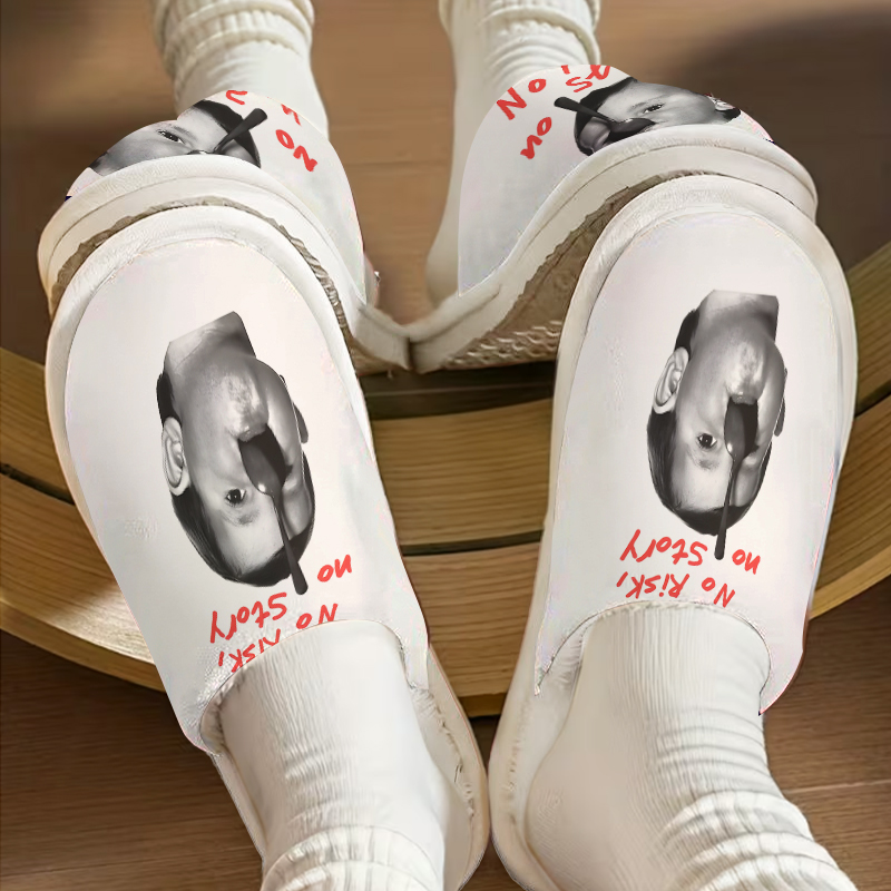 Risk Quote Pantufas de Pelúcia - Men Shoes Quotes avaliação e preço