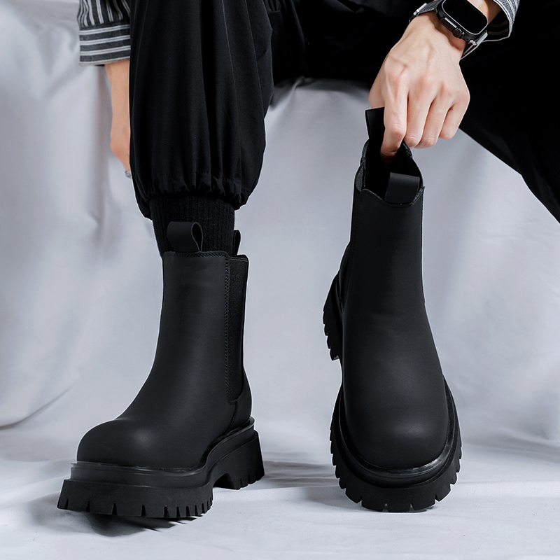 Botas Chelsea de Cano Alto Pre - Men Shoes Type avaliação e preço