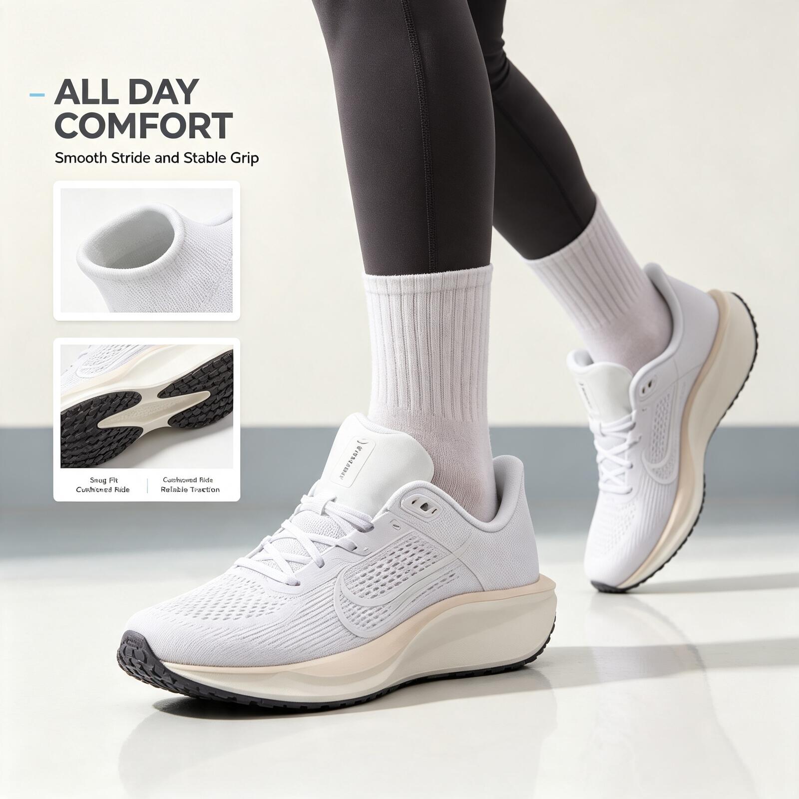 Tênis de Corrida Branco Edição - Men'S Shoes Limited Edition avaliação e preço